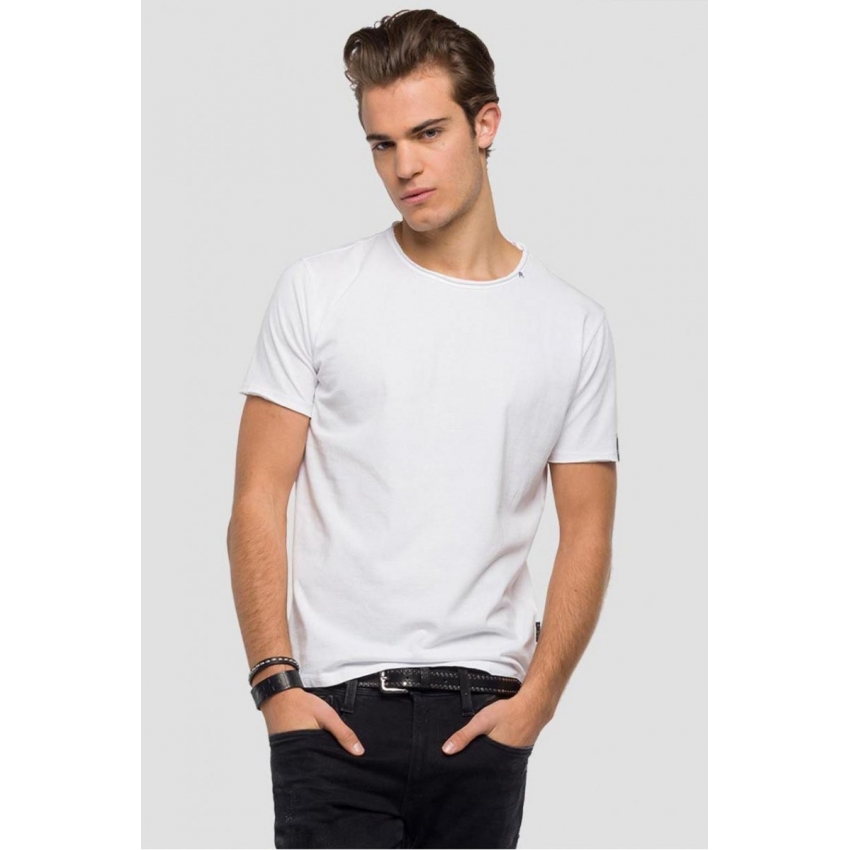 REPLAY Camisetas de chico M3590 BLANCO