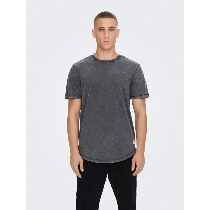 ONLY & SONS Camisetas de chico 22024204 Negro