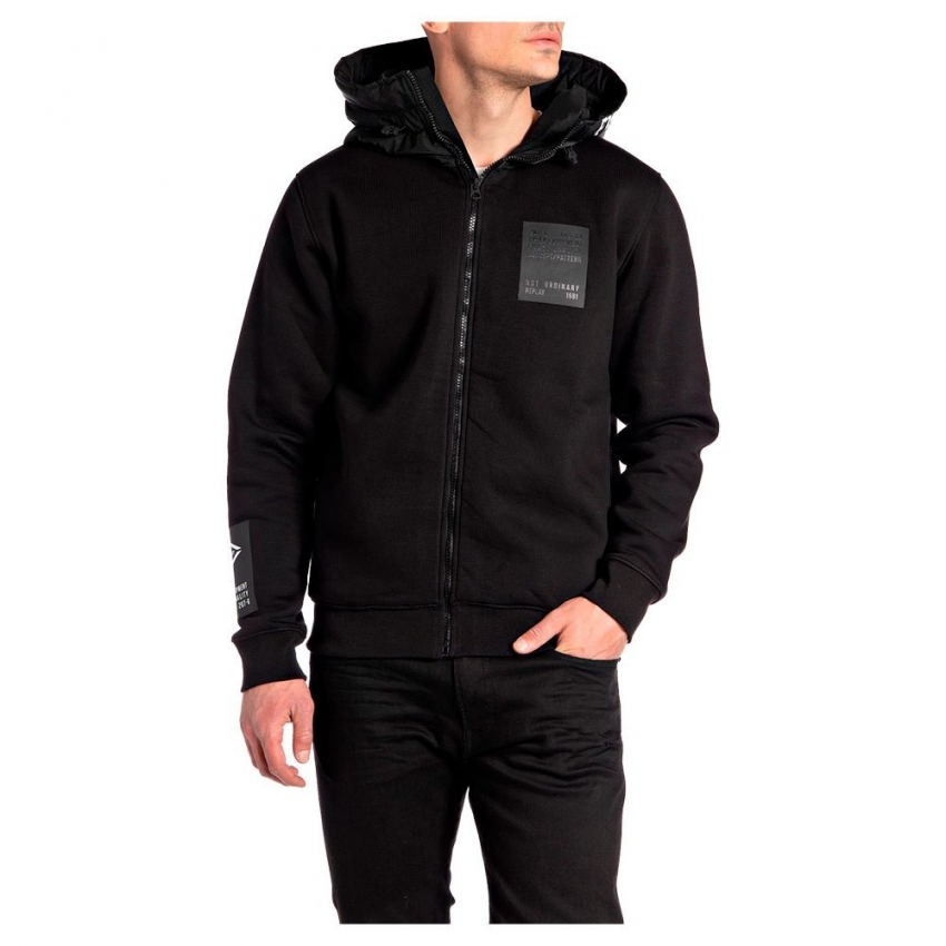 REPLAY Sudaderas de chico M6278 Negro