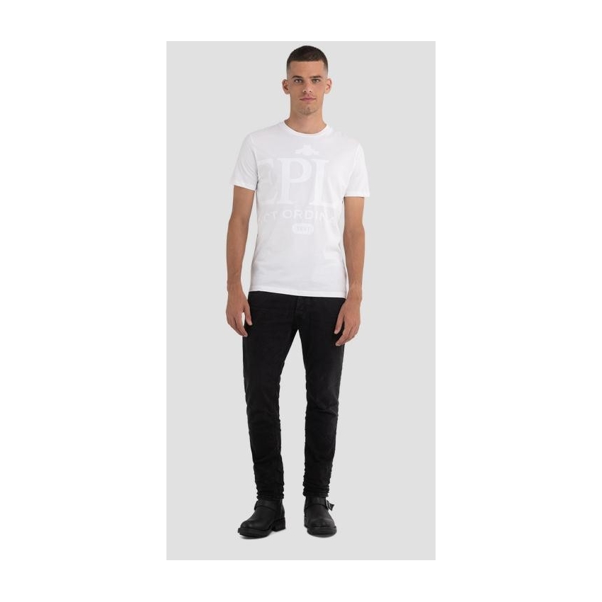 REPLAY Camisetas de chico M6282 BLANCO