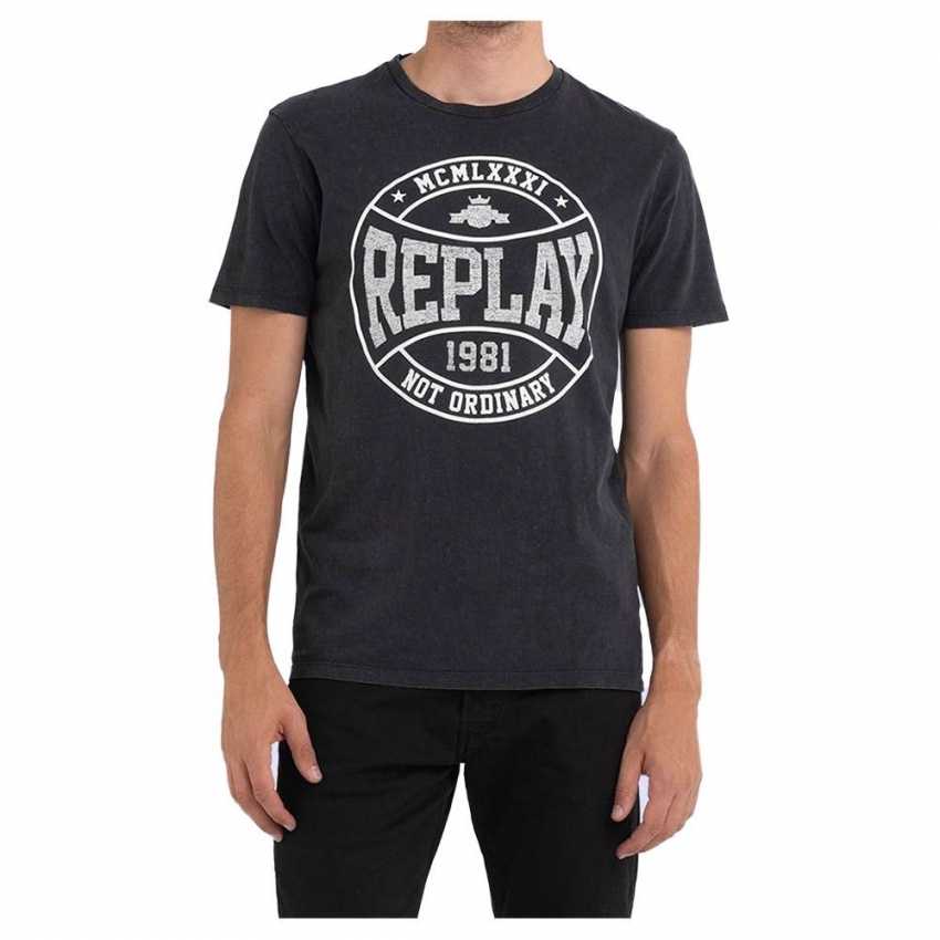 REPLAY Camisetas de chico M6292 Negro