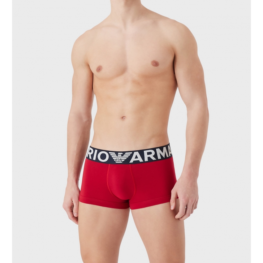 ARMANI BOXER 1113892F516 GRANATE