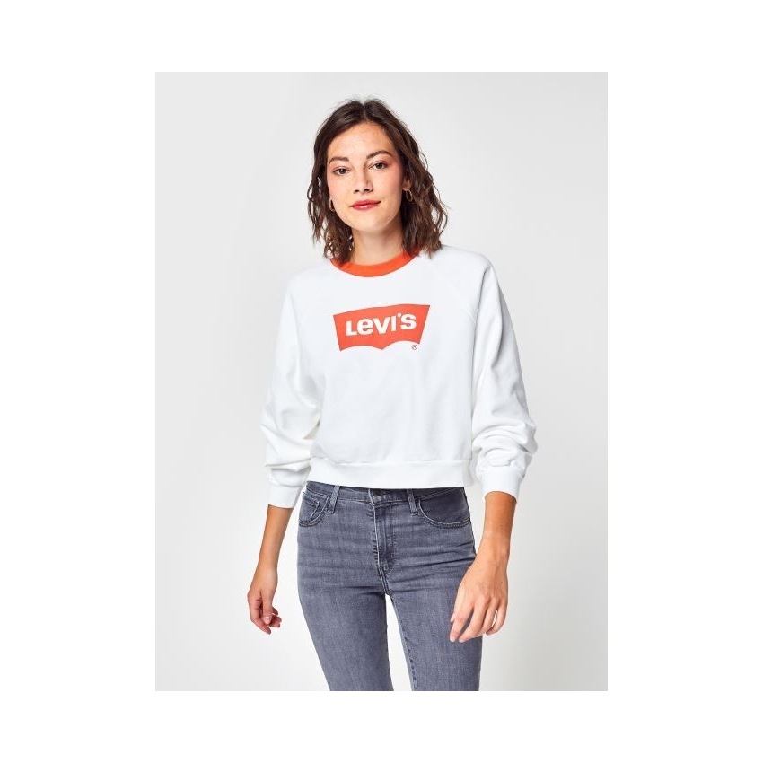 LEVI'S Sudaderas de chica 187220075 BLANCO