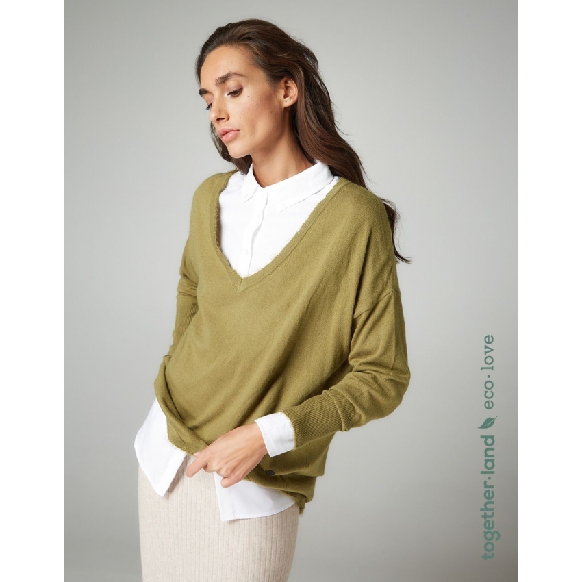  Jerseys de chica 260001 OLIVE - GREEN