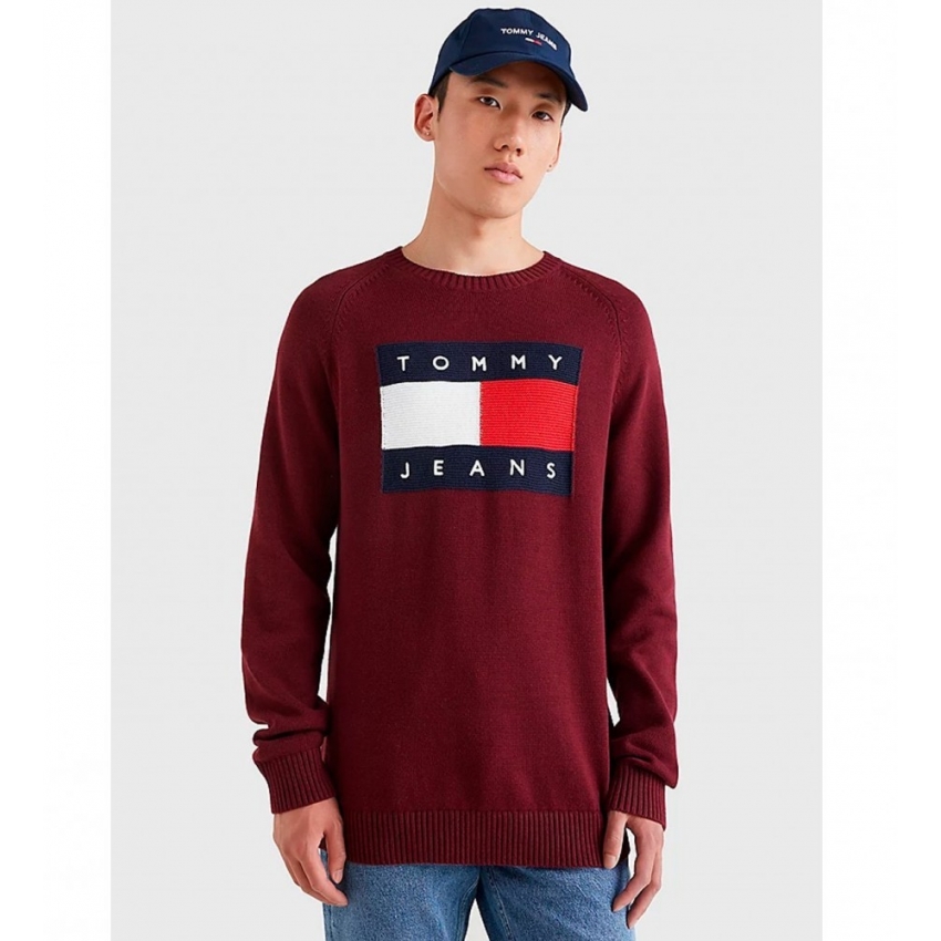 TOMMY HILFIGER Jerseys de chico DM0DM15061 GRANATE