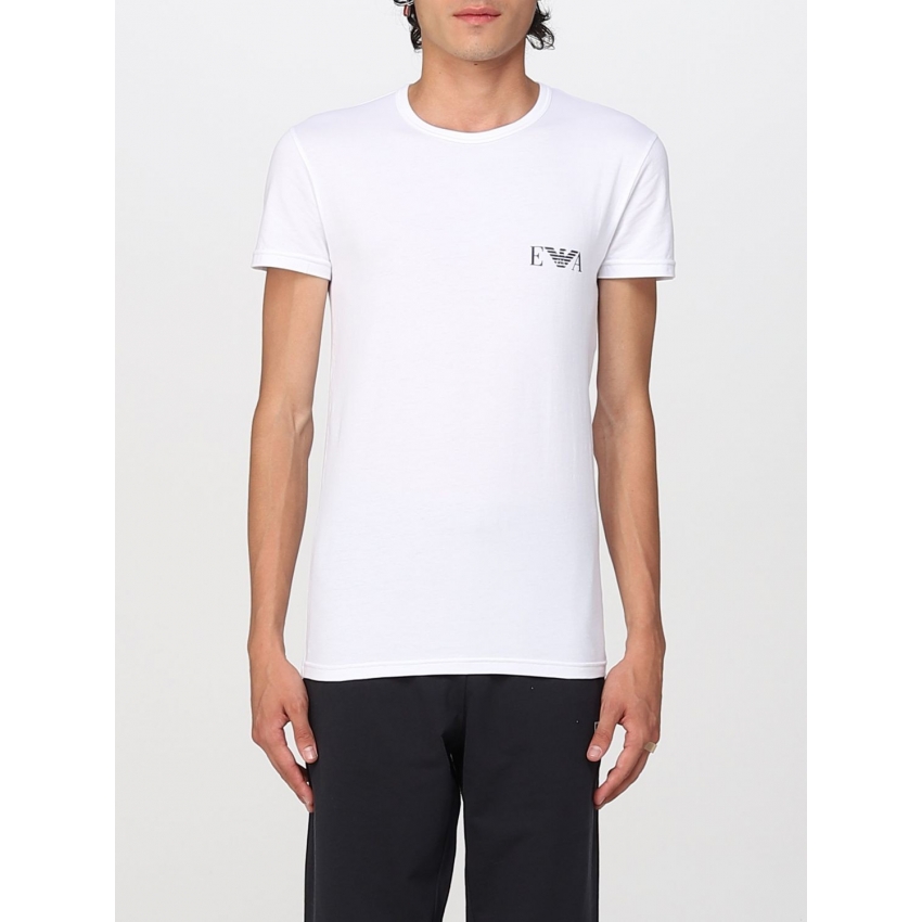 ARMANI Camisetas de chico 1116702F715 GRANATE/BLANCO