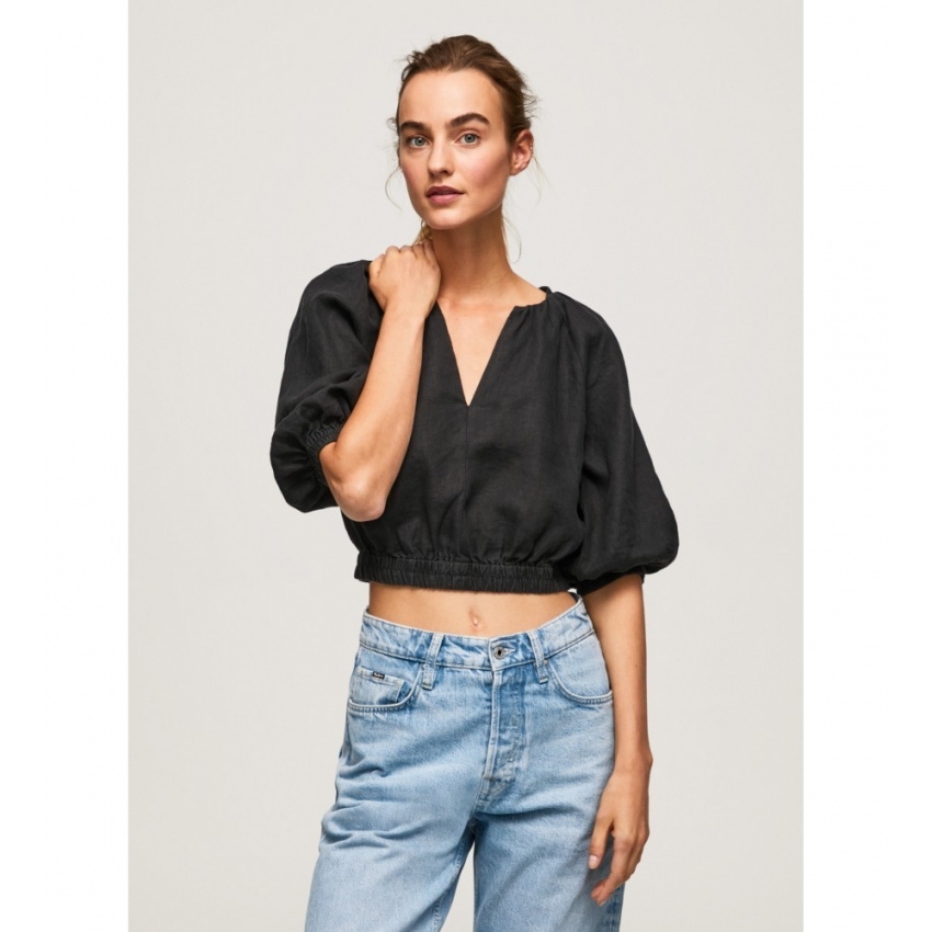 Pepe Jeans Blusas de chica PL304488 Negro