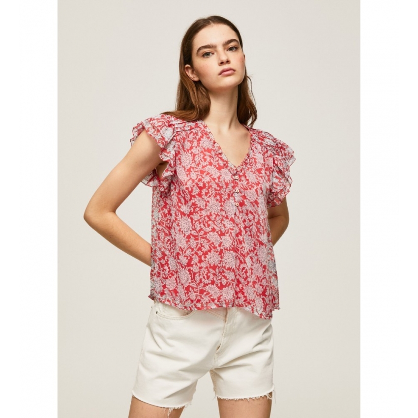 Pepe Jeans Blusas de chica PL304500 ROJO