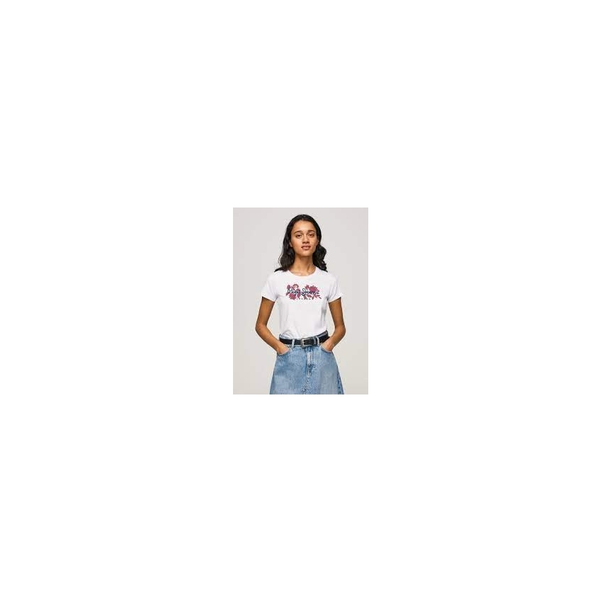 Pepe Jeans Camisetas de chica PL505436 BLANCO