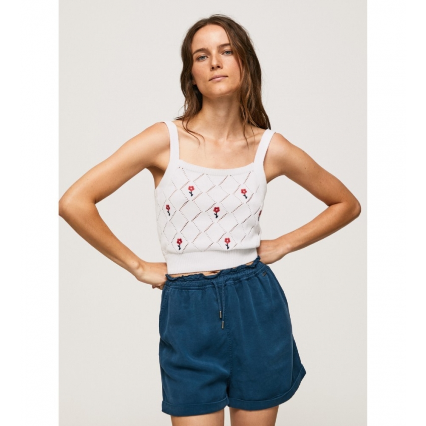 Pepe Jeans Tops de chica PL701963 BLANCO