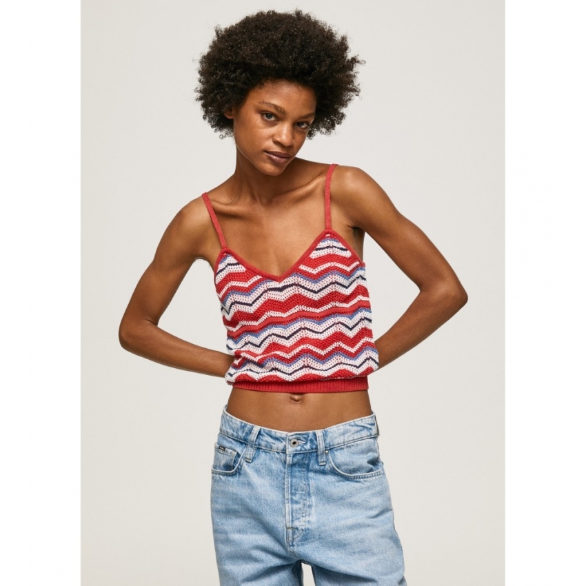 Pepe Jeans Tops de chica PL701974 ROJO