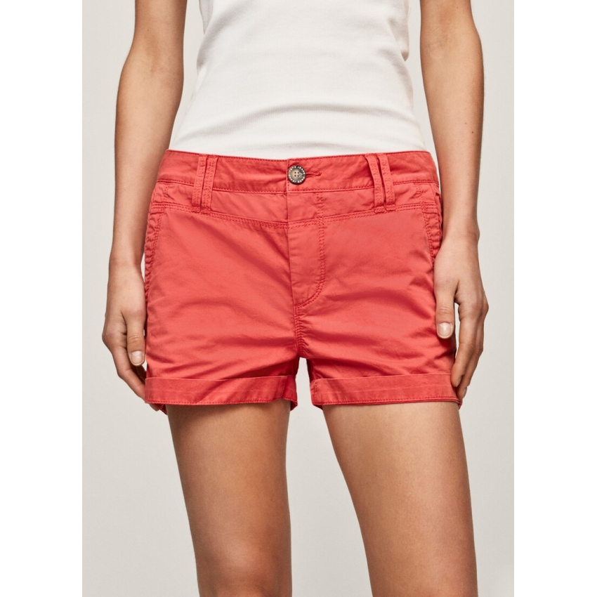 Pepe Jeans Shorts de chica PL800994YF2 ROJO