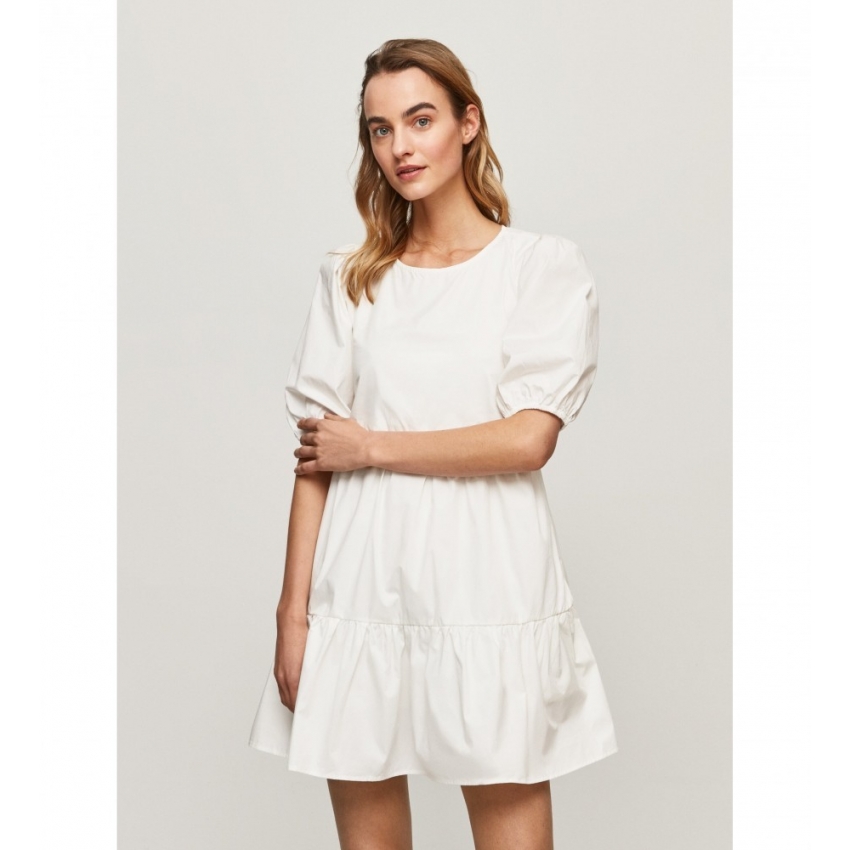 Pepe Jeans Vestidos de chica PL953238 BLANCO