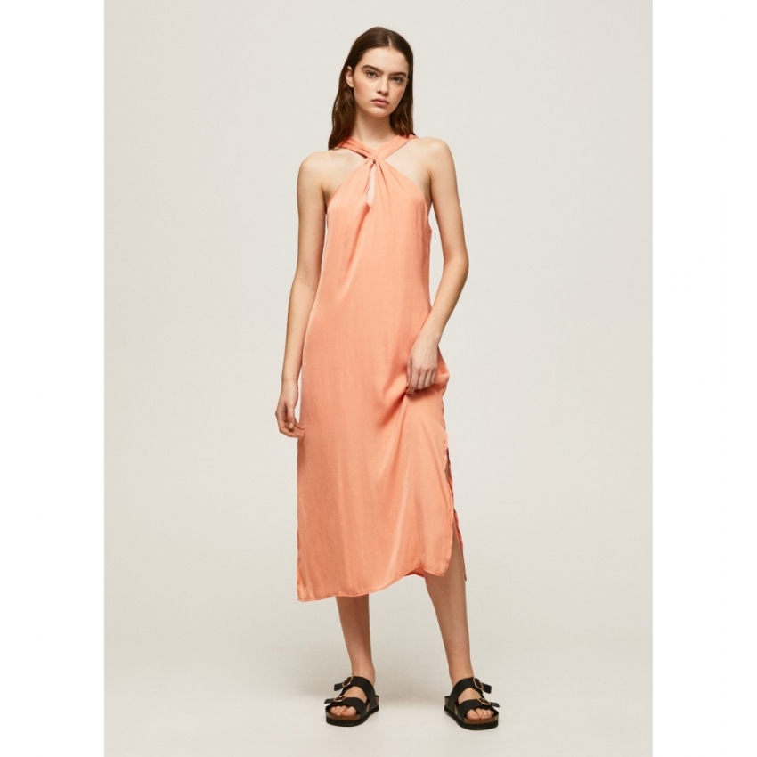 Pepe Jeans Vestidos de chica PL953246 NARANJA