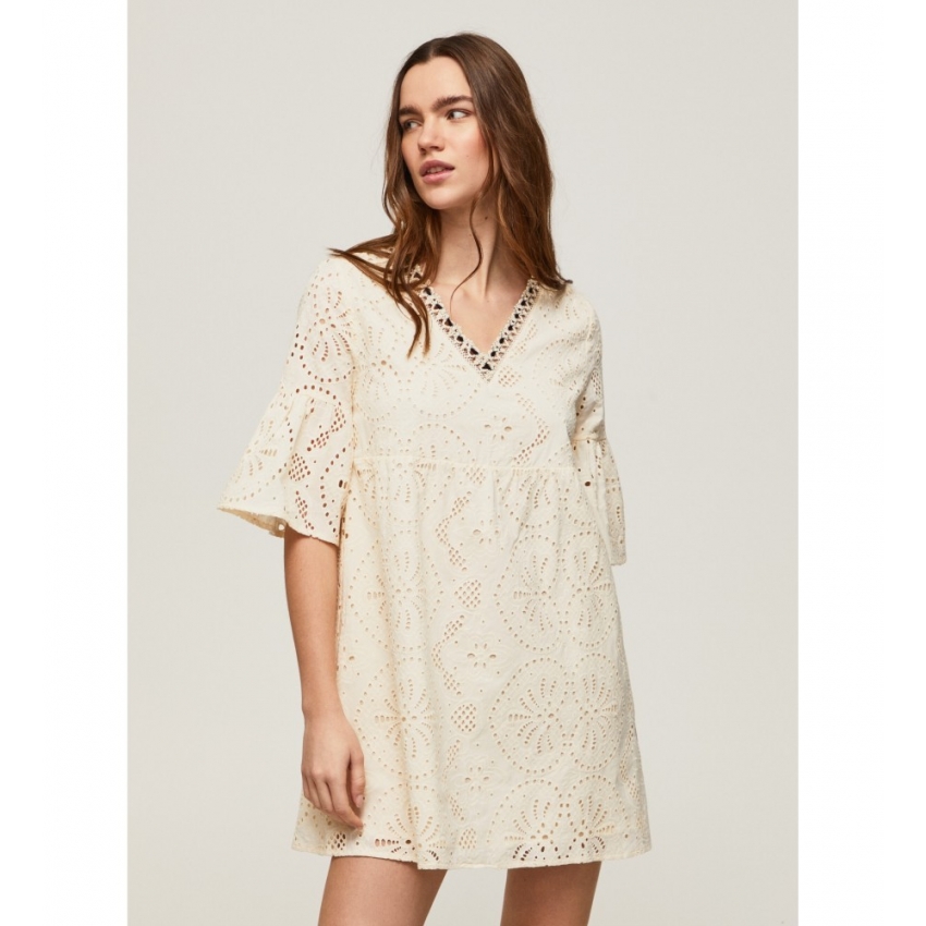 Pepe Jeans Vestidos de chica PL953265 BEIGE