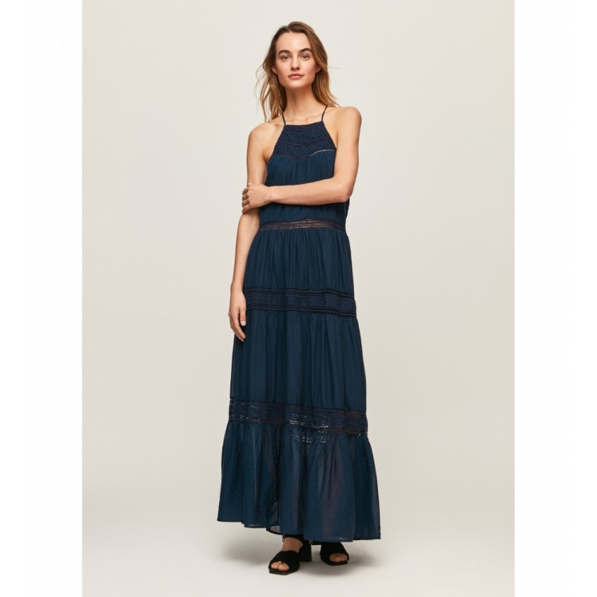 Pepe Jeans Vestidos de chica PL953276 AZUL