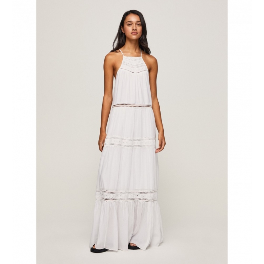 Pepe Jeans Vestidos de chica PL953276 BLANCO