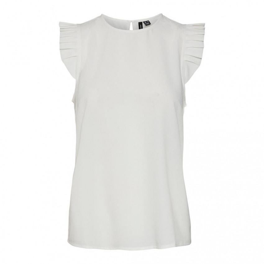 Vero Moda Camisetas de chica 10243882 BLANCO