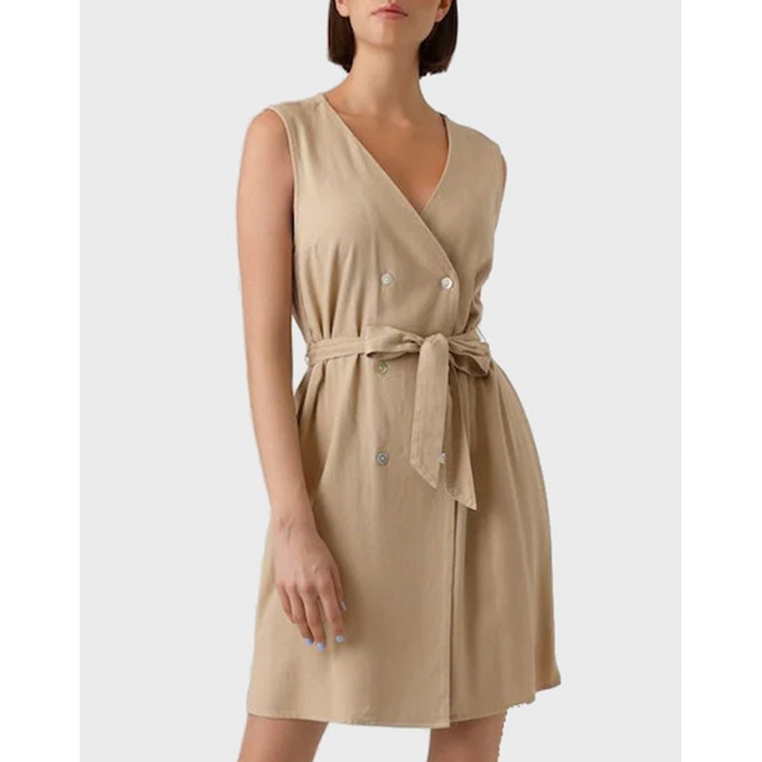 Vero Moda Vestidos de chica 10282496 BEIGE