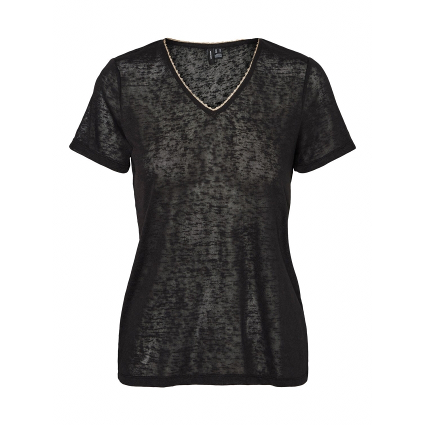 Vero Moda Camisetas de chica 10282890 Negro