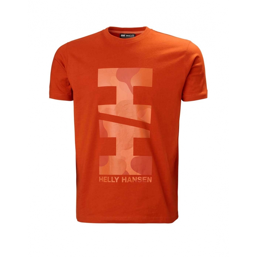 Helly Hansen Camisetas de chico 53976 NARANJA