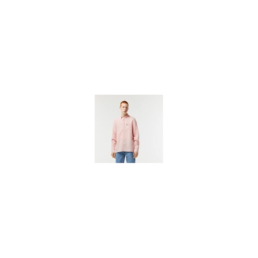 LACOSTE Camisas de chico CH5692-00 ROSA