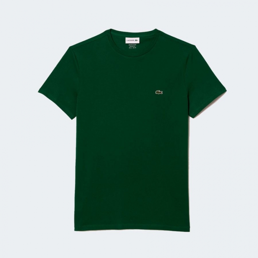 LACOSTE Camisetas de chico TH2038-00 VERDE