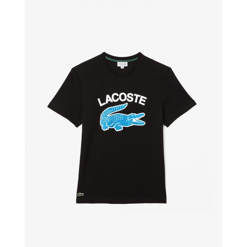 LACOSTE Camisetas de chico TH9681-00 Negro