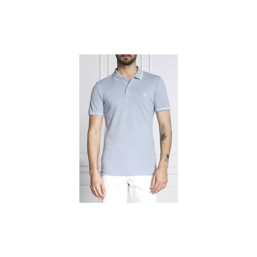 CALVIN KLEIN Polos de chico J30J315603 AZUL