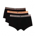 ARMANI BOXER 1113573R723 Negro