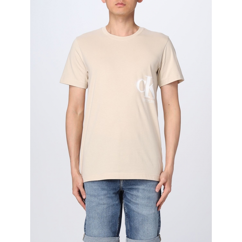 CALVIN KLEIN Camisetas de chico J30J322875 BEIGE