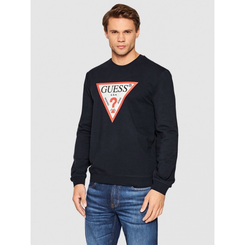 GUESS JEANS Sudaderas de chico M2YQ37K6ZS1 AZUL