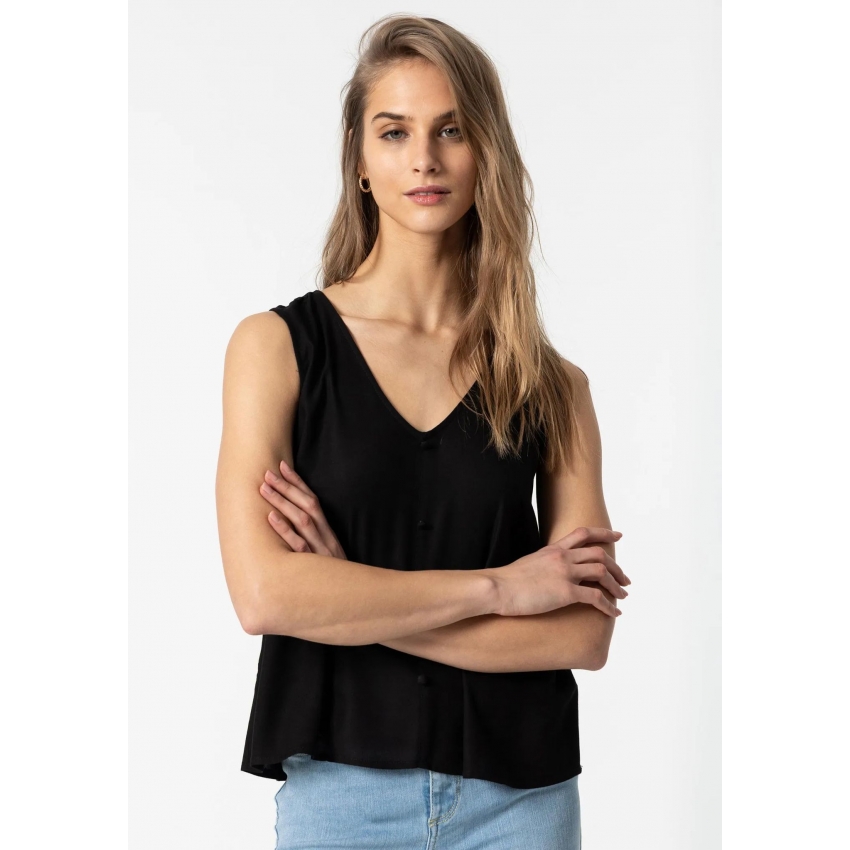 Tiffosi Camisetas de chica 10049060 Negro