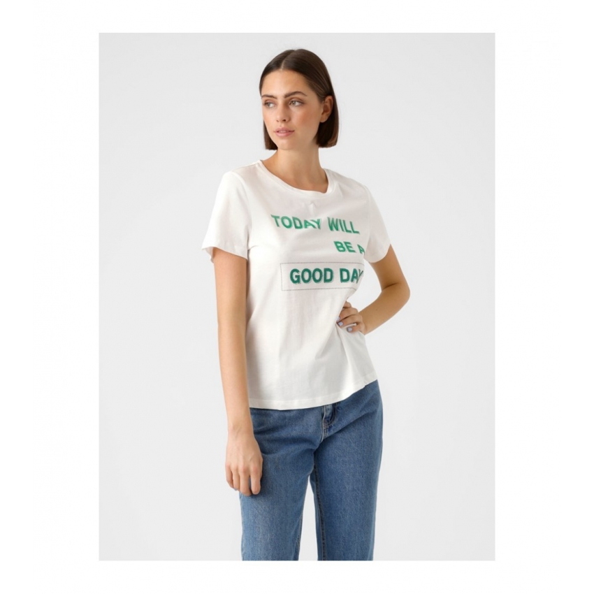 Vero Moda Camisetas de chica 10282871 BLANCO