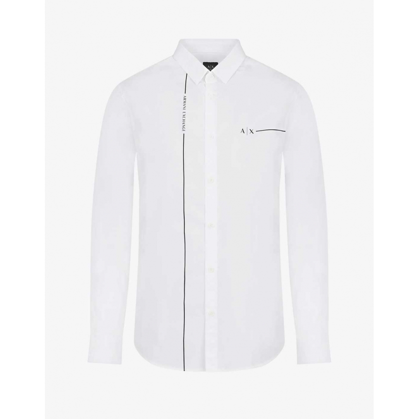 AX Armani Exchange Camisas de chico 3RZC01ZNXLZ BLANCO