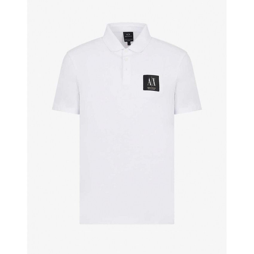 AX Armani Exchange Polos de chico 3RZFAAZJ84Z BLANCO