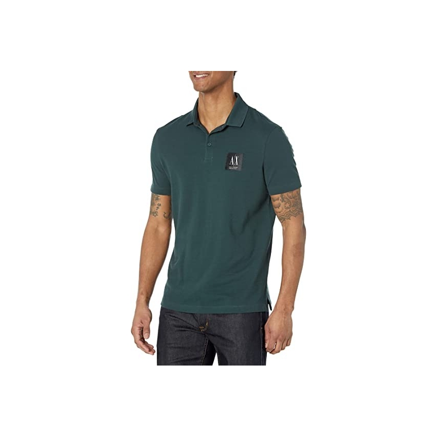 AX Armani Exchange Polos de chico 3RZFAAZJ84Z VERDE