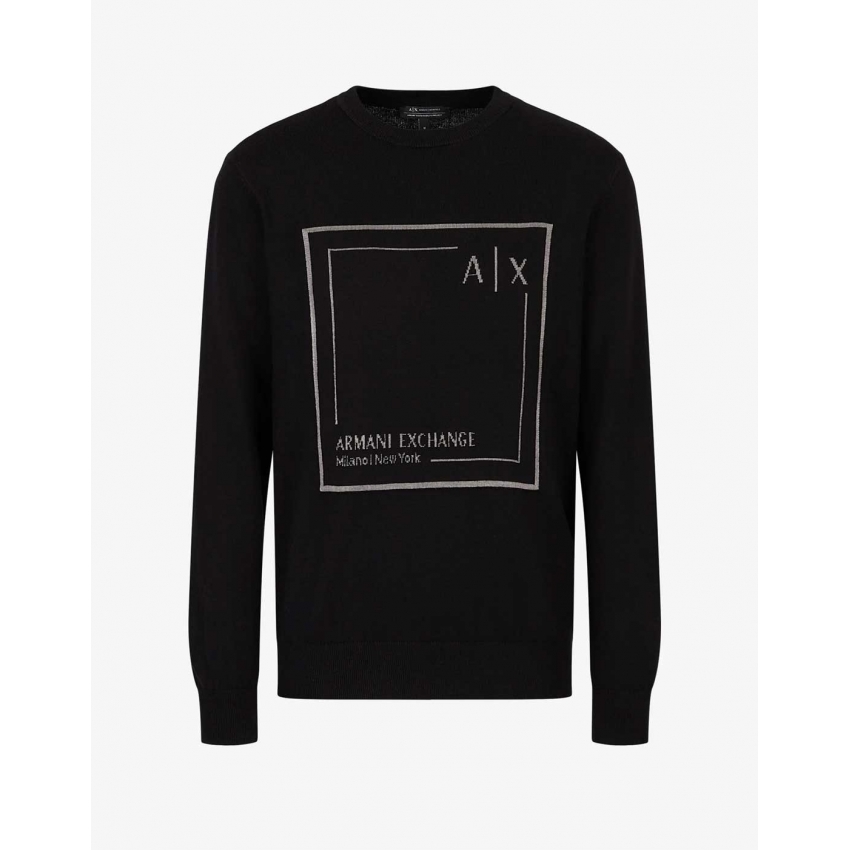 AX Armani Exchange Jerseys de chico 3RZM1AZM2HZ Negro