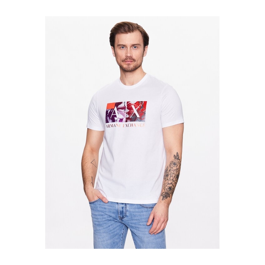 AX Armani Exchange Camisetas de chico 3RZTKAZJH4Z BLANCO