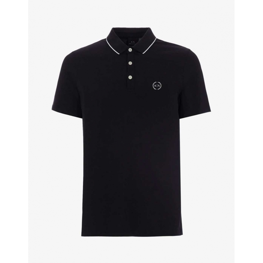 AX Armani Exchange Polos de chico 8NZF70Z8M9Z Negro