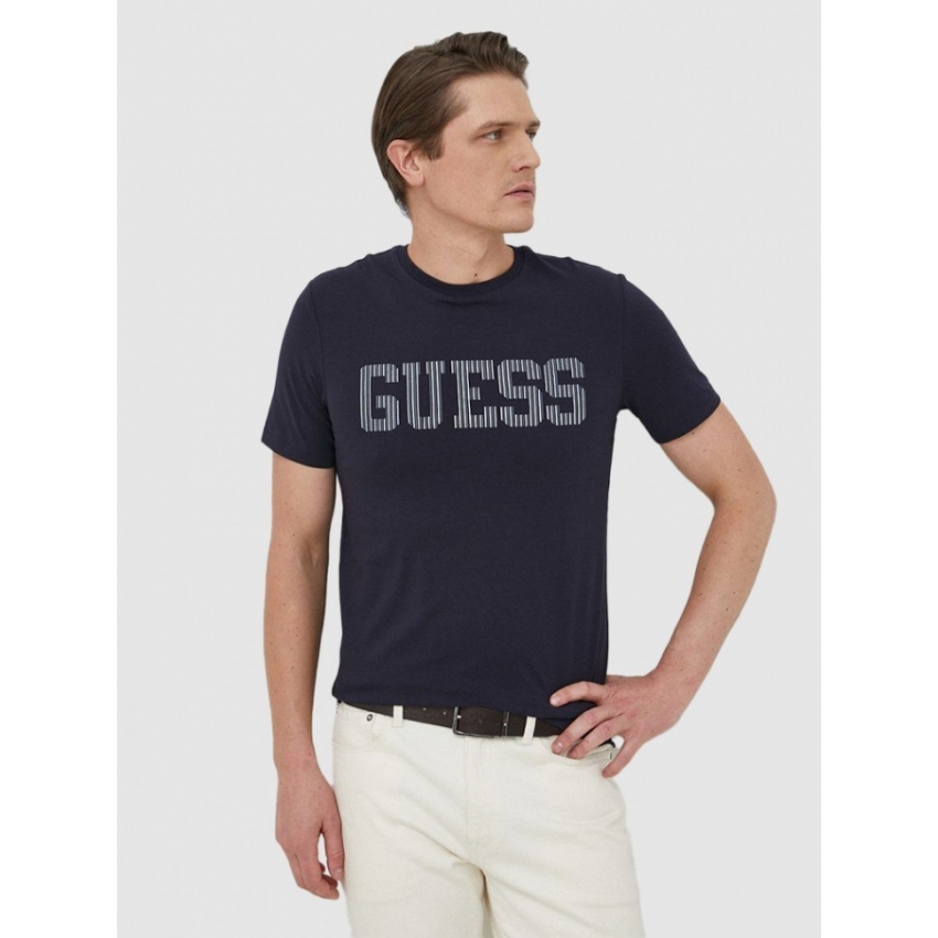 GUESS JEANS Camisetas de chico M3RI05J1314 AZUL