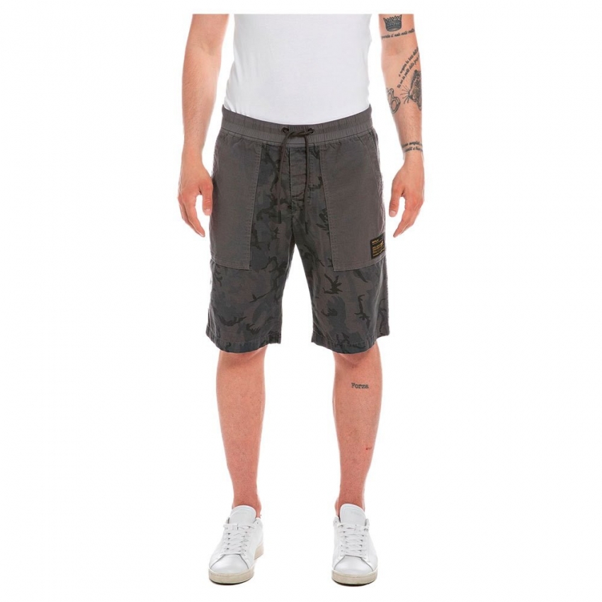 REPLAY Bermudas de chico M9938 GRIS