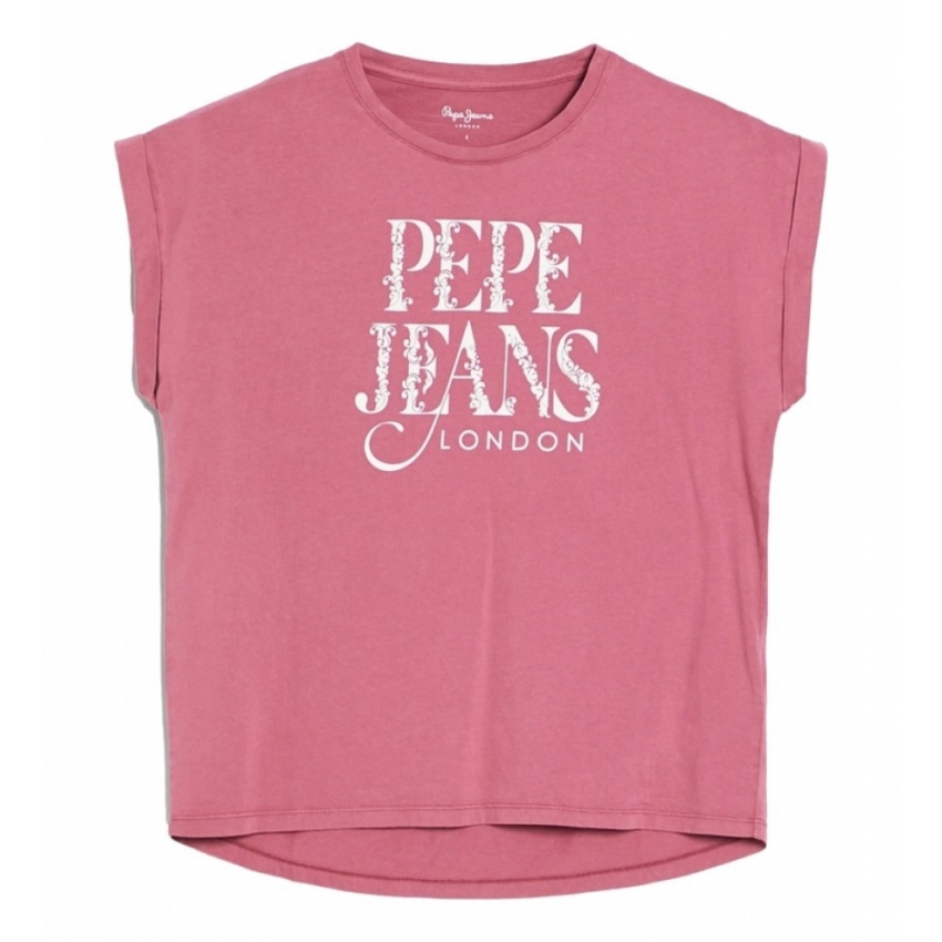 Pepe Jeans Camisetas de chica PL505385 ROSA