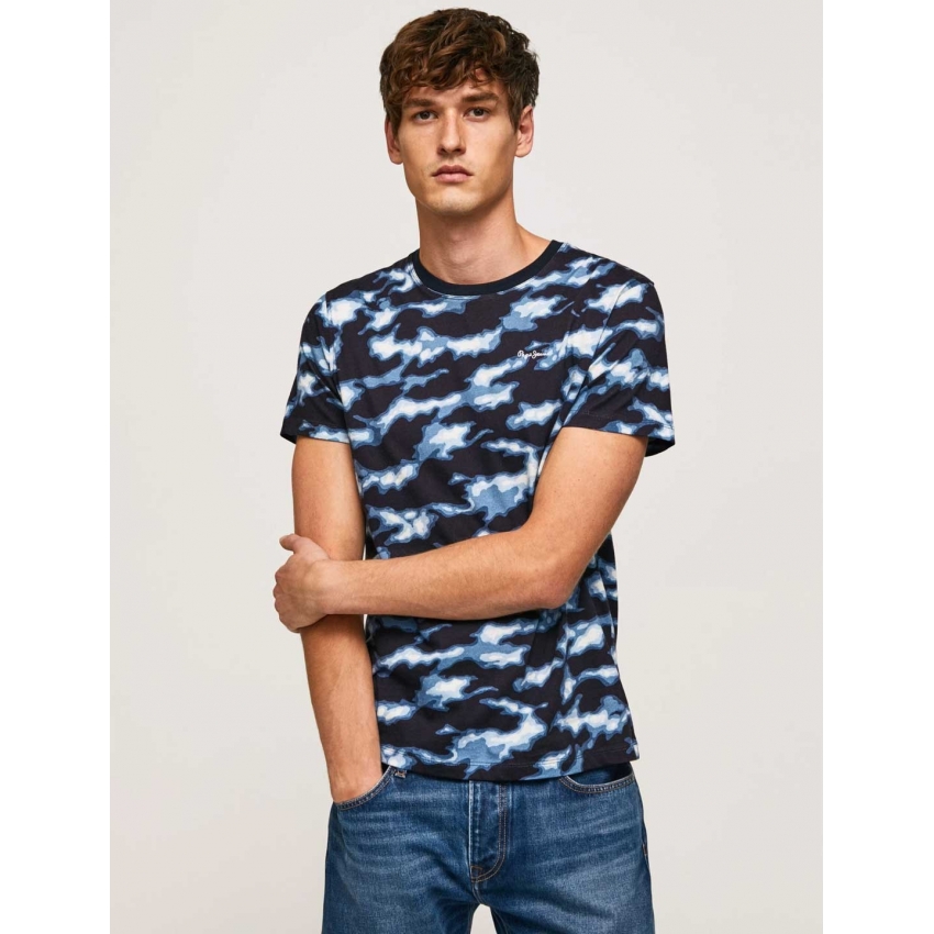 Pepe Jeans Camisetas de chico PM508689 AZUL