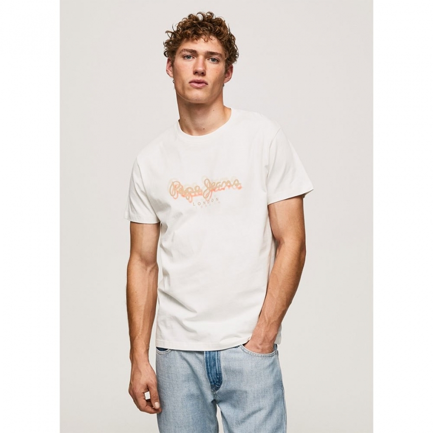 Pepe Jeans Camisetas de chico PM508697 BLANCO