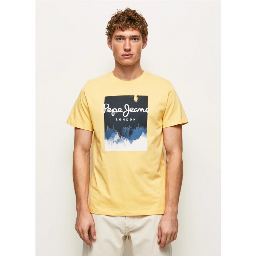 Pepe Jeans Camisetas de chico PM508713 AMARILLO