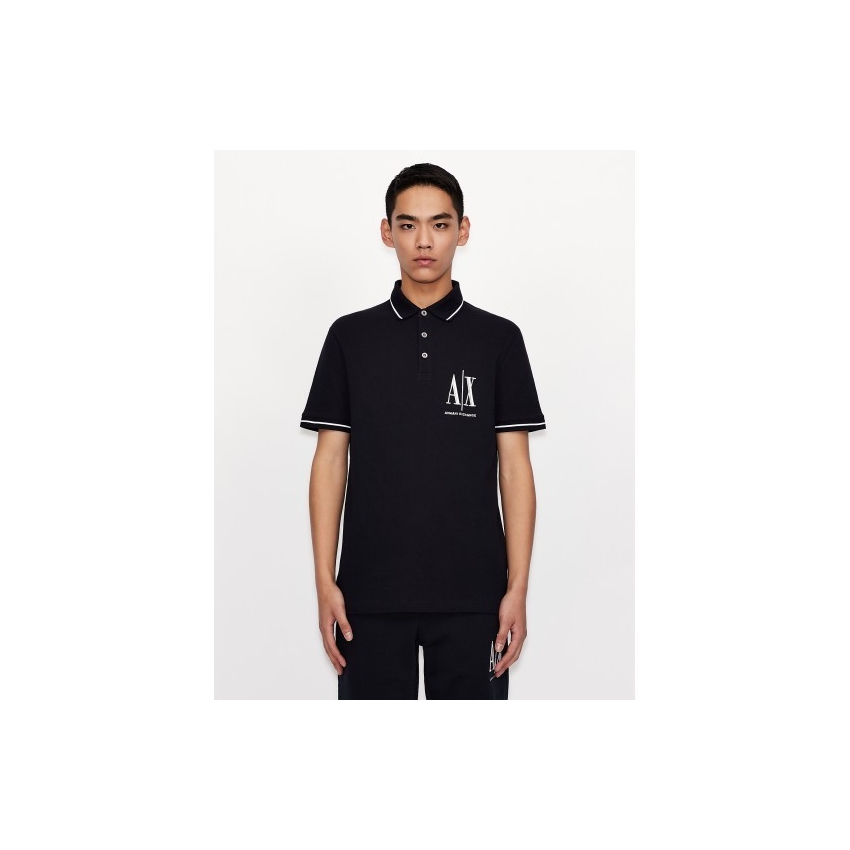 AX Armani Exchange Polos de chico 8NZFPAZ8M5Z MARINO