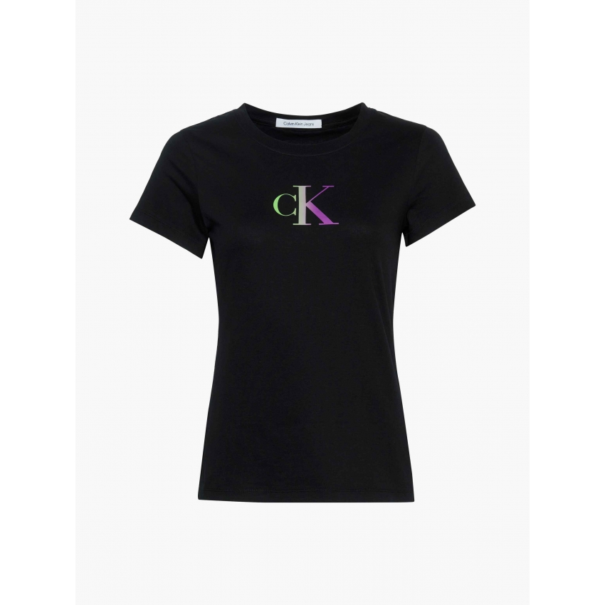 CALVIN KLEIN Camisetas de chica J20J222343 Negro