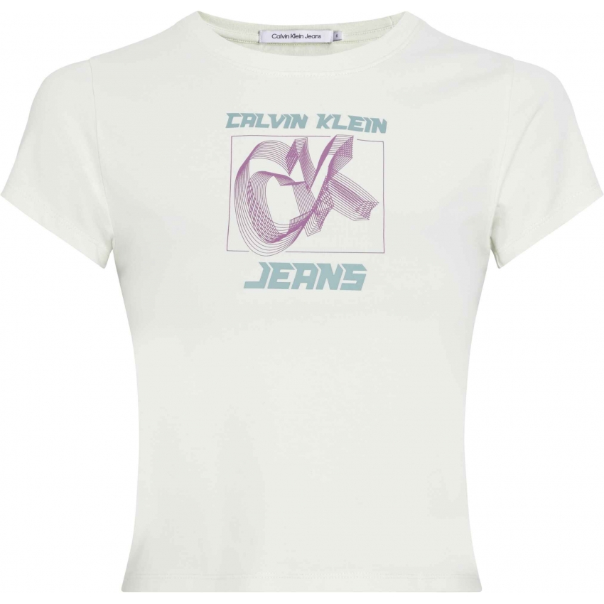 CALVIN KLEIN Camisetas de chica J20J222345 VERDE