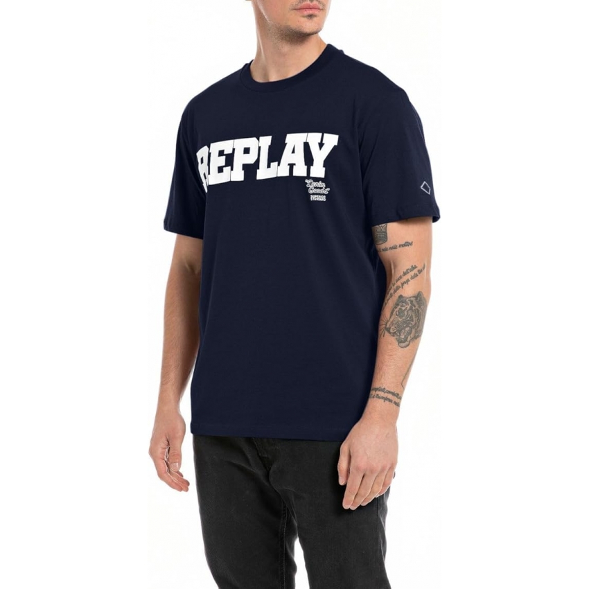 REPLAY Camisetas de chico M6679 AZUL